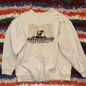 Vintage Croft & Barrow America Sweatshirt Size L